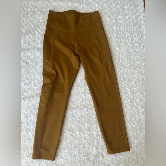 Girlfriend Collective chartreuse yoga leggings size medium - Picture 6 of 13